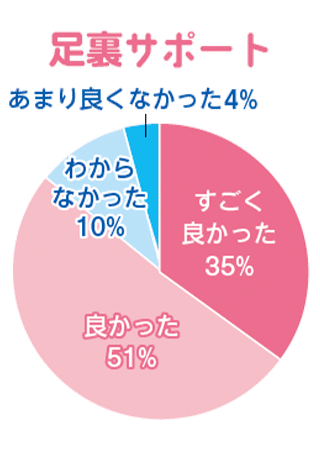 足裏サポートグラフ