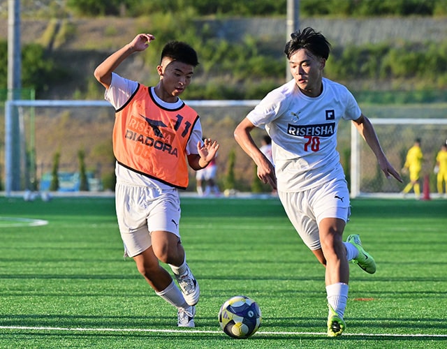 履正社練習風景