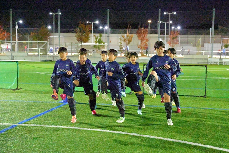 ザムストレッグウォーマー使用風景