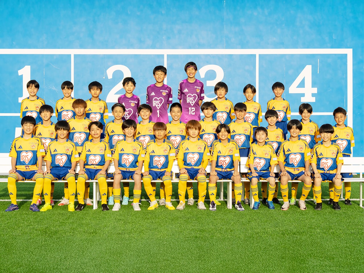ベガルタ仙台ジュニア集合写真