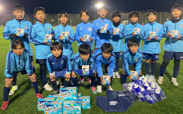 JFA第49回全日本U-12サッカー選手権大会出場チームのクレフィオ山口F.C