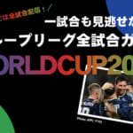 DAZNでは全試合配信！ 一試合も見逃せない！ワールドカップ グループリーグ全試合ガイド